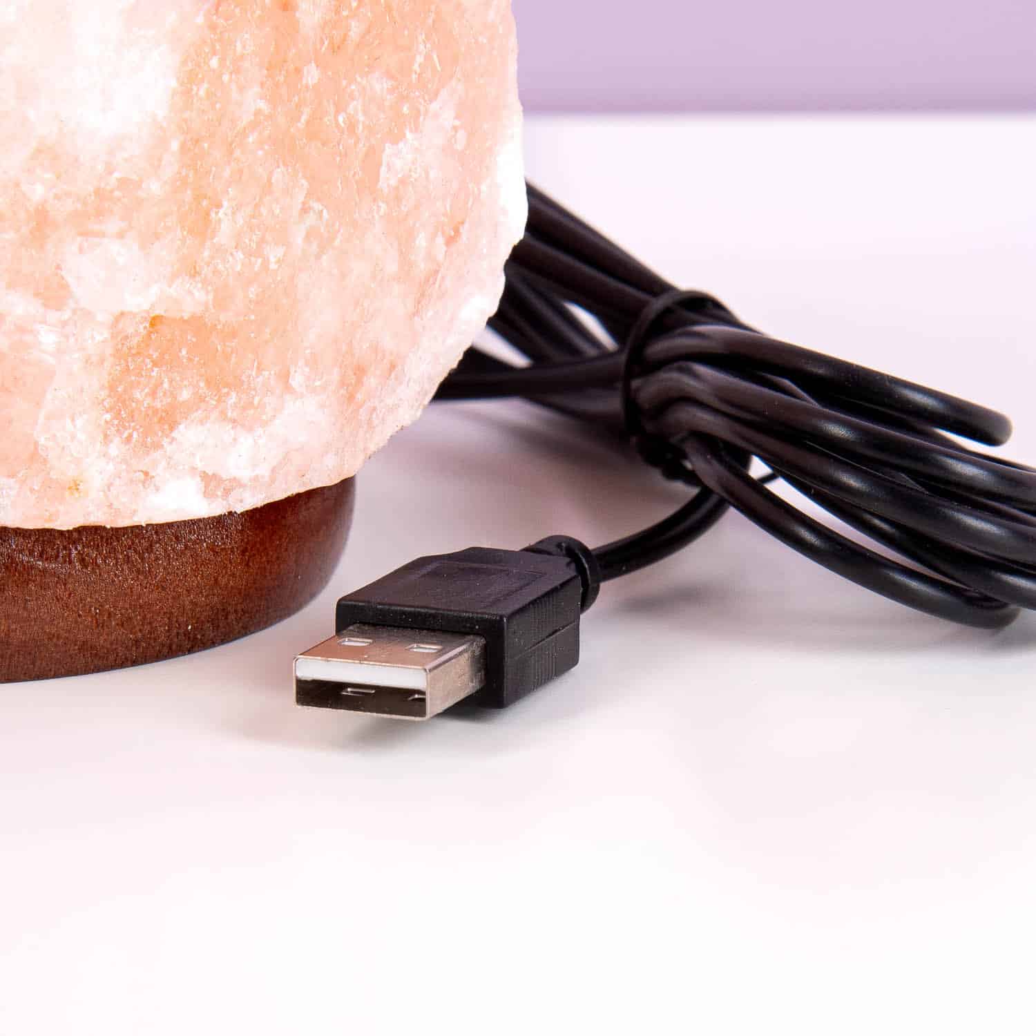 Salzlampe mit LED-Beleuchtung – Bild 5